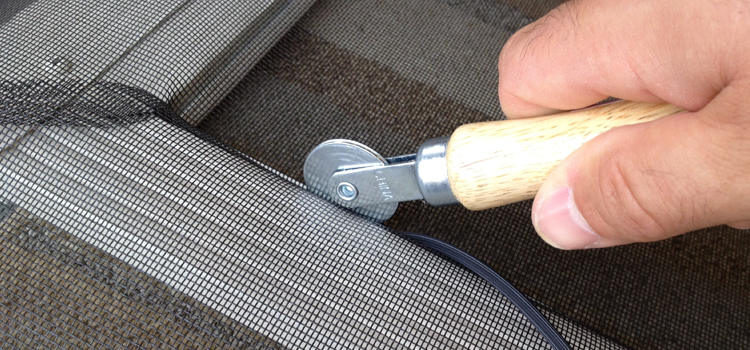 metal screen door repair in Westlake Village